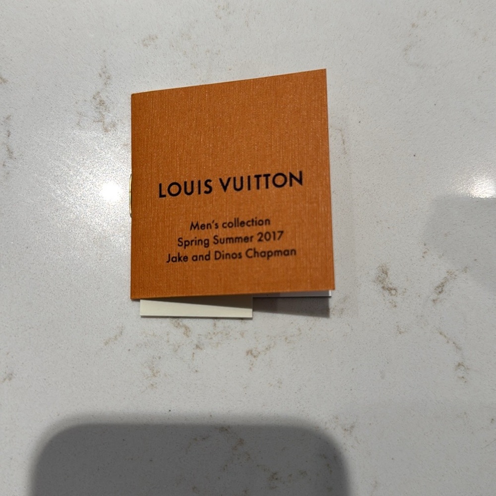 Chapman Brothers x Louis Vuitton Rhino brown Damier logo pocket organizer - Picture 3 of 10